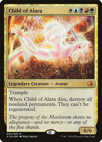Child of Alara - From the Vault: Annihilation (V14) #4 - Mythic Magic: The Gathering Trading Card
