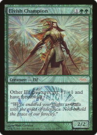 Elvish Champion (Junior Series Europe) - Junior Series Promos (JSS) #2 - Promo Magic: The Gathering Trading Card