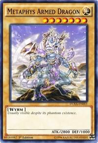 Metaphys Armed Dragon - Duelist Alliance YuGiOh trading card