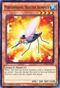 Performapal Skeeter Skimmer - Duelist Alliance (DUEA) #DUEA-EN005 - Common / Short Print YuGiOh Trading Card
