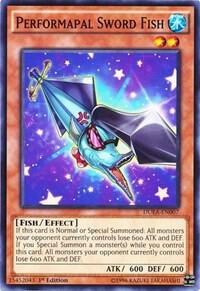 Performapal Sword Fish - Duelist Alliance YuGiOh trading card