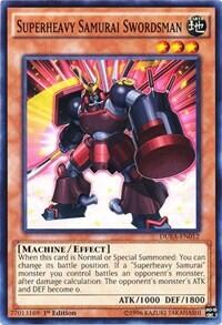 Superheavy Samurai Swordsman - Duelist Alliance (DUEA) #DUEA-EN012 - Common / Short Print YuGiOh Trading Card