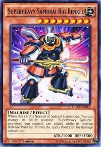 Superheavy Samurai Big Benkei - Duelist Alliance YuGiOh trading card
