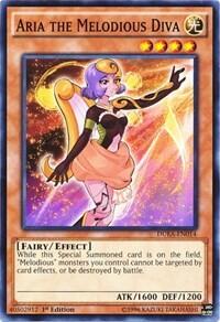 Aria the Melodious Diva - Duelist Alliance (DUEA) #DUEA-EN014 - Common / Short Print YuGiOh Trading Card