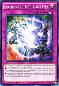 Exchange of Night and Day - Duelist Alliance YuGiOh trading card