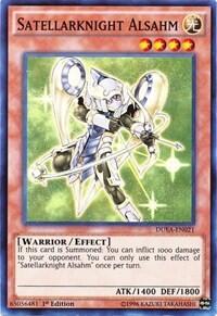 Satellarknight Alsahm - Duelist Alliance (DUEA) #DUEA-EN021 - Super Rare YuGiOh Trading Card