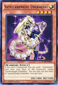 Satellarknight Unukalhai - Duelist Alliance YuGiOh trading card