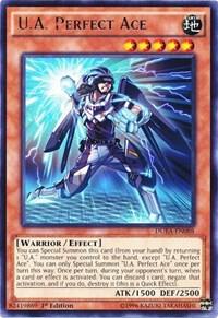 U.A. Perfect Ace - Duelist Alliance YuGiOh trading card