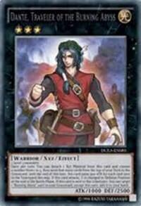 Dante, Traveler of the Burning Abyss - Duelist Alliance (DUEA) #DUEA-EN085 - Secret Rare YuGiOh Trading Card