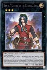 Dante, Traveler of the Burning Abyss - Duelist Alliance YuGiOh trading card