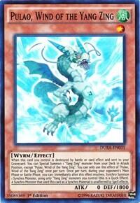 Pulao, Wind of the Yang Zing - Duelist Alliance (DUEA) #DUEA-EN031 - Super Rare YuGiOh Trading Card