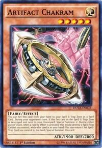 Artifact Chakram - Duelist Alliance (DUEA) #DUEA-EN033 - Common / Short Print YuGiOh Trading Card