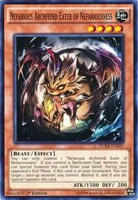 Nefarious Archfiend Eater of Nefariousness - Duelist Alliance (DUEA) #DUEA-EN035 - Common / Short Print YuGiOh Trading Card