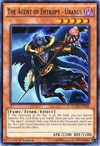 The Agent of Entropy - Uranus - Duelist Alliance YuGiOh trading card