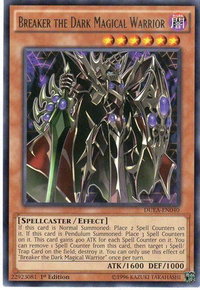 Breaker the Dark Magical Warrior - Duelist Alliance (DUEA) #DUEA-EN040 - Rare YuGiOh Trading Card