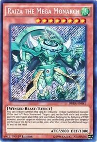Raiza the Mega Monarch - Duelist Alliance (DUEA) #DUEA-EN041 - Secret Rare YuGiOh Trading Card