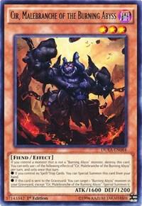Cir, Malebranche of the Burning Abyss - Duelist Alliance YuGiOh trading card