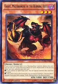 Graff, Malebranche of the Burning Abyss - Duelist Alliance YuGiOh trading card