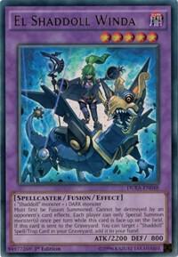 El Shaddoll Winda - Duelist Alliance YuGiOh trading card
