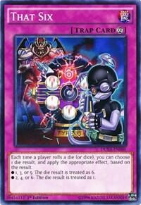 That Six - Duelist Alliance (DUEA) #DUEA-EN080 - Common / Short Print YuGiOh Trading Card