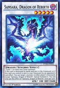 Samsara, Dragon of Rebirth - Duelist Alliance YuGiOh trading card