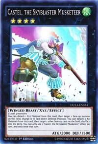 Castel, the Skyblaster Musketeer - Duelist Alliance (DUEA) #DUEA-EN054 - Super Rare YuGiOh Trading Card