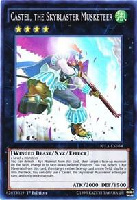Castel, the Skyblaster Musketeer - Duelist Alliance YuGiOh trading card