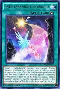 Satellarknight Skybridge - Duelist Alliance (DUEA) #DUEA-EN058 - Rare YuGiOh Trading Card