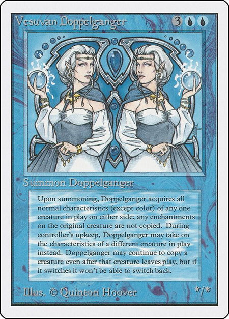 Vesuvan Doppelganger - Unlimited Edition Magic: The Gathering trading card