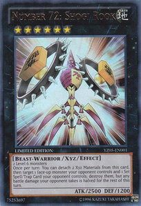 Number 72: Shogi Rook - Yu-Gi-Oh! ZEXAL Manga Promotional Cards (YZ0#) #YZ05-EN001 - Ultra Rare YuGiOh Trading Card