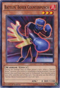 Battlin' Boxer Counterpunch - 2014 Mega-Tins Mega Pack (MP14) #MP14-EN006 - Common / Short Print YuGiOh Trading Card