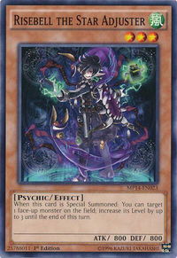 Risebell the Star Adjuster - 2014 Mega-Tins Mega Pack (MP14) #MP14-EN023 - Common / Short Print YuGiOh Trading Card