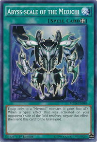 Abyss-scale of the Mizuchi - 2014 Mega-Tins Mega Pack (MP14) #MP14-EN040 - Common / Short Print YuGiOh Trading Card