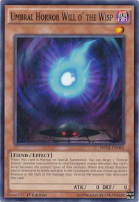 Umbral Horror Will o' the Wisp - 2014 Mega-Tins Mega Pack (MP14) #MP14-EN068 - Common / Short Print YuGiOh Trading Card