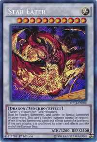Star Eater - 2014 Mega-Tins Mega Pack (MP14) #MP14-EN096 - Secret Rare YuGiOh Trading Card