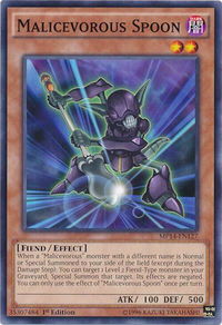 Malicevorous Spoon - 2014 Mega-Tins Mega Pack (MP14) #MP14-EN127 - Common / Short Print YuGiOh Trading Card