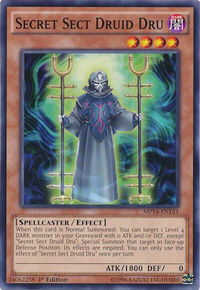 Secret Sect Druid Dru - 2014 Mega-Tins Mega Pack (MP14) #MP14-EN133 - Common / Short Print YuGiOh Trading Card