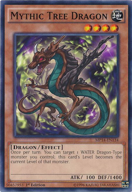 Mythic Tree Dragon - 2014 Mega-Tins Mega Pack YuGiOh trading card