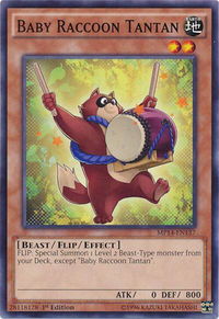 Baby Raccoon Tantan - 2014 Mega-Tins Mega Pack (MP14) #MP14-EN137 - Common / Short Print YuGiOh Trading Card