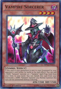 Vampire Sorcerer - 2014 Mega-Tins Mega Pack (MP14) #MP14-EN151 - Ultra Rare YuGiOh Trading Card