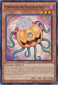 Pumprincess the Princess of Ghosts - 2014 Mega-Tins Mega Pack (MP14) #MP14-EN154 - Common / Short Print YuGiOh Trading Card