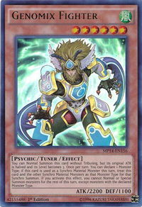 Genomix Fighter - 2014 Mega-Tins Mega Pack (MP14) #MP14-EN156 - Ultra Rare YuGiOh Trading Card