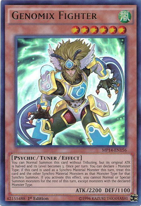 Genomix Fighter - 2014 Mega-Tins Mega Pack YuGiOh trading card