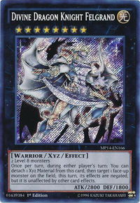 Divine Dragon Knight Felgrand - 2014 Mega-Tins Mega Pack (MP14) #MP14-EN166 - Secret Rare YuGiOh Trading Card
