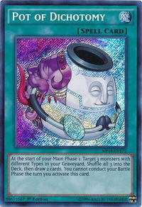 Pot of Dichotomy - 2014 Mega-Tins Mega Pack (MP14) #MP14-EN172 - Secret Rare YuGiOh Trading Card