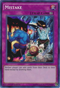 Mistake - 2014 Mega-Tins Mega Pack (MP14) #MP14-EN177 - Secret Rare YuGiOh Trading Card