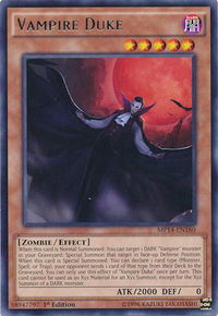 Vampire Duke - 2014 Mega-Tins Mega Pack (MP14) #MP14-EN180 - Rare YuGiOh Trading Card