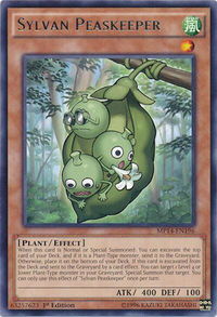 Sylvan Peaskeeper - 2014 Mega-Tins Mega Pack (MP14) #MP14-EN196 - Rare YuGiOh Trading Card