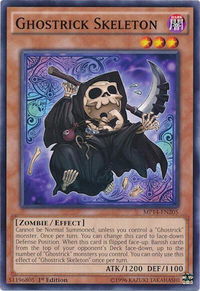 Ghostrick Skeleton - 2014 Mega-Tins Mega Pack (MP14) #MP14-EN205 - Common / Short Print YuGiOh Trading Card
