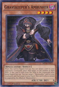 Gravekeeper's Ambusher - 2014 Mega-Tins Mega Pack (MP14) #MP14-EN213 - Common / Short Print YuGiOh Trading Card